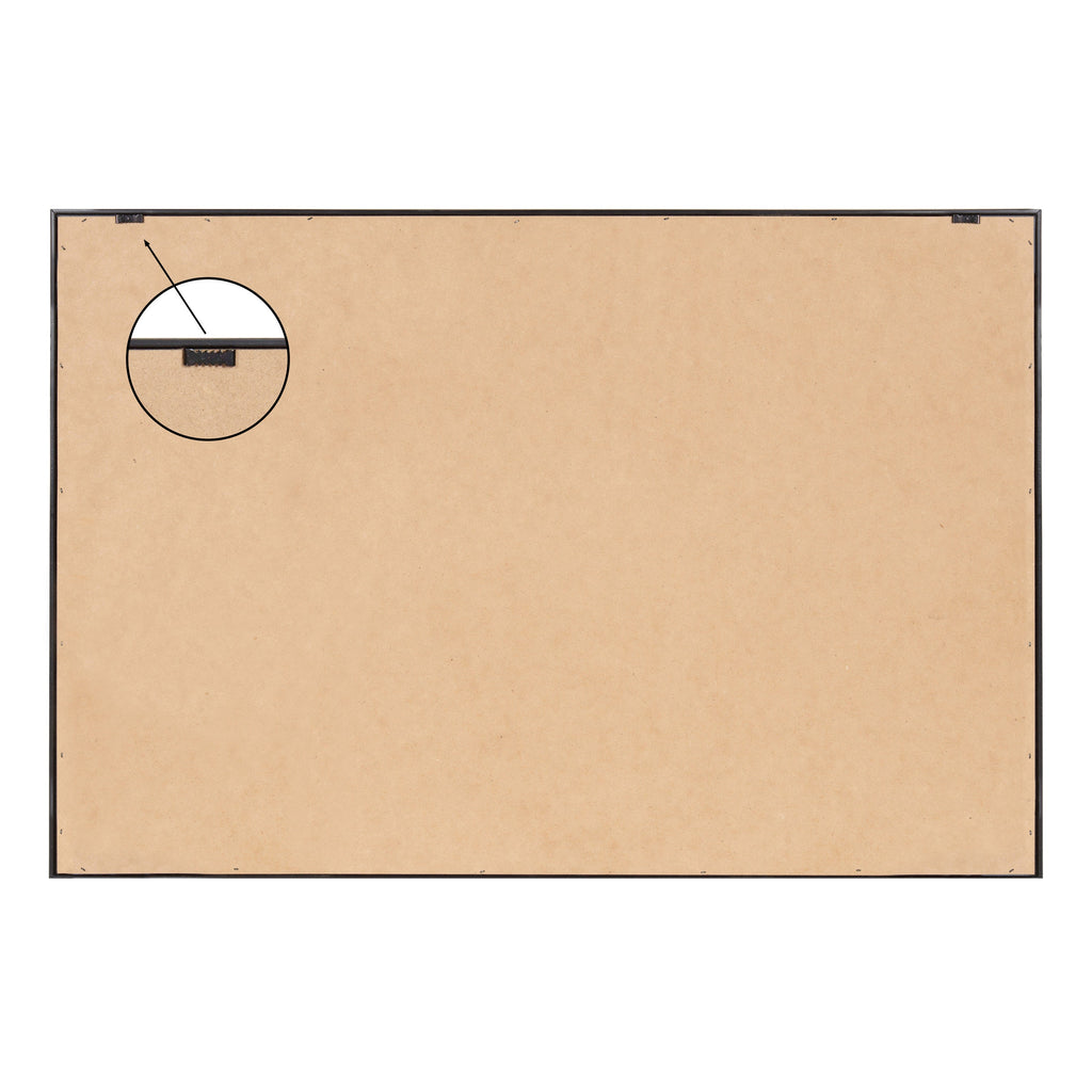 Sylvie Hey Dude Highland Cow Framed Linen Canvas by The Creative Bunch Studio